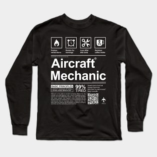 AIRCRAFT MECHANIC Long Sleeve T-Shirt